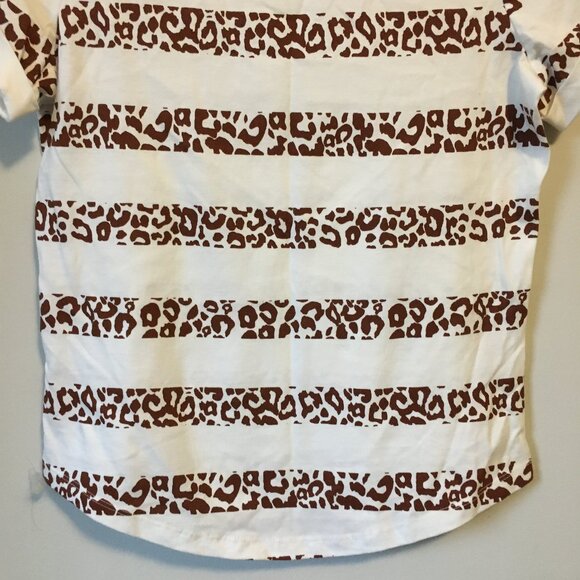 Cleo 100% Organic Cotton Leopard Print Tee - Picture 6 of 16